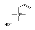 N,N,N-Trimethyl-2-propen-1-aminium hydroxide Structure
