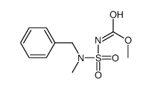 methyl N-[benzyl(methyl)sulfamoyl]carbamate Structure