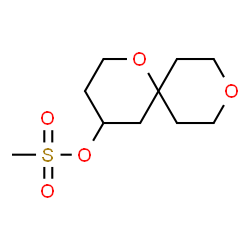 1,9-dioxaspiro[5.5]undecan-4-yl methanesulfonate Structure