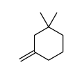 1,1-dimethyl-3-methylidenecyclohexane Structure
