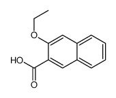 3-乙氧基-2-萘甲酸结构式