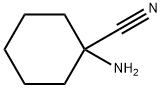 1-aminocyclohexanecarbonitrile Structure
