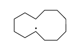 cyclododecyl radical Structure