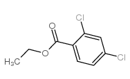 2,4-二氯苯甲酸乙酯结构式