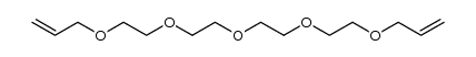 α-allyl-ω-allyloxytetra(oxyethylene)结构式
