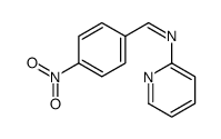1-(4-nitrophenyl)-N-pyridin-2-ylmethanimine Structure