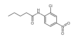 2'-Chloro-4'-nitrovaleranilide Structure