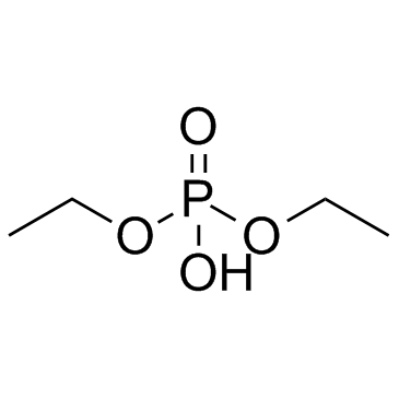 Diethyl phosphate Structure