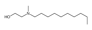 2-[decyl(methyl)amino]ethanol结构式