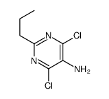 4,6-DICHLORO-2-PROPYL-5-PYRIMIDINAMINE Structure