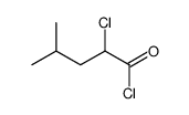 2-chloro-4-methylpentanoyl chloride Structure