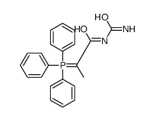 N-carbamoyl-2-(triphenyl-λ5-phosphanylidene)propanamide Structure