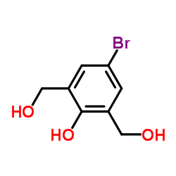 4-溴-2,6-双羟甲基苯酚结构式