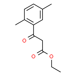 Ethyl 3-(2,5-dimethylphenyl)-3-oxopropanoate Structure