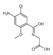 N-Des(2-diethylamino) Metoclopramide Acetic Acid structure