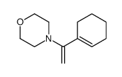 4-[1-(cyclohexen-1-yl)ethenyl]morpholine Structure