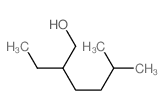 1-Hexanol,2-ethyl-5-methyl- Structure