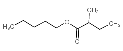 amyl 2-methyl butyrate Structure