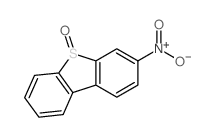 Dibenzothiophene, 3-nitro-, 5-oxide结构式