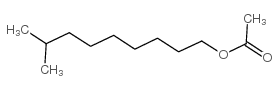 乙酸异癸酯结构式