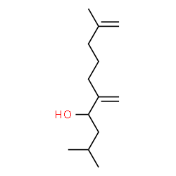 2,9-Dimethyl-5-methylene-9-decen-4-ol Structure