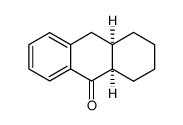 cis-1,2,3,4,4a,9a-hexahydro-9-(10H)-anthracenone结构式