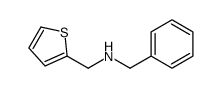 N-Benzyl-1-(thiophen-2-yl)methanamine结构式
