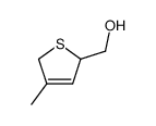 2-hydroxymethyl-4-methyl-2,5-dihydrothiophene结构式