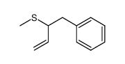 methyl(1-phenylbut-3-en-2-yl)sulfane Structure