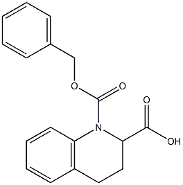 3,4-Dihydro-2H-quinoline-1,2-dicarboxylic acid 1-benzyl ester结构式