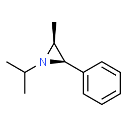 Aziridine, 2-methyl-1-(1-methylethyl)-3-phenyl-, cis- (9CI)结构式