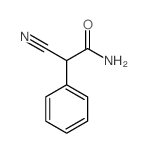 2-氰基-2-苯基乙酰胺结构式
