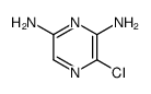 3-Chloro-pyrazine-2,6-diamine Structure