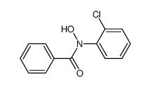 N-(o-chlorophenyl)benzohydroxamic acid结构式