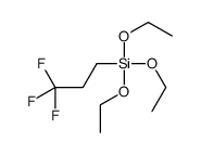 3,3,3-三氟丙基三乙氧基硅烷结构式