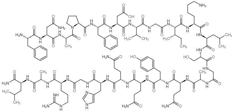 Obestatin (rat) trifluoroacetate salt Structure