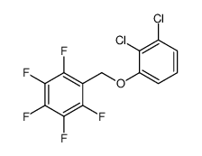 1-[(2,3-dichlorophenoxy)methyl]-2,3,4,5,6-pentafluorobenzene结构式