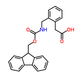 Fmoc-(2-氨基甲基苯基)乙酸图片