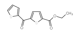 ETHYL 5-THENOYL-2-THIOPHENE CARBOXYLATE结构式