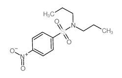 Benzenesulfonamide,4-nitro-N,N-dipropyl-结构式