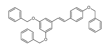 (E)-3,5,4'-Tribenzyloxystilbene structure