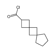 Dispiro[3.1.4.1]undecane-2-carbonyl chloride (7CI)结构式