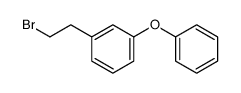 1-(2-bromoethyl)-3-phenoxybenzene结构式