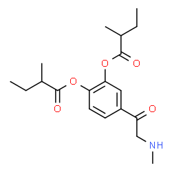 3,4-diisovaleryl adrenalone structure