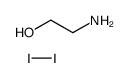 2-aminoethanol, compound with iodo Structure