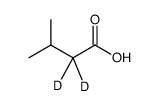 3-甲基丁酸-2,2-D2结构式