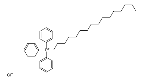 hexadecyl(triphenyl)phosphanium,chloride结构式