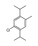 1-chloro-4-methyl-2,5-di(propan-2-yl)benzene结构式