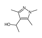 Alpha.,1,3,5-四甲基-1H-吡唑-4-甲醇结构式