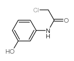 2-氯-N-(3-羟基苯基)-乙酰胺结构式